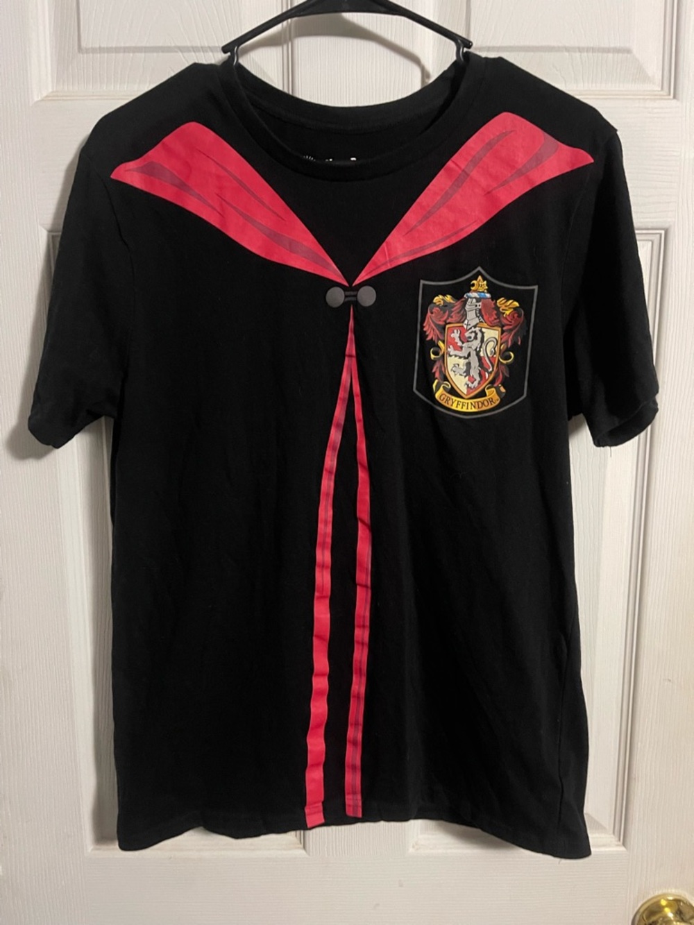 Warner Bros. Kids Black and Red Gryffindor-Inspired Tee